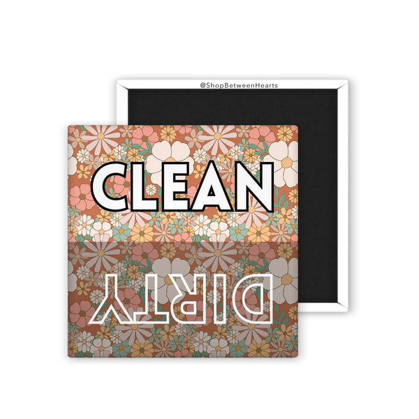Clean Dirty Dishwasher Magnet B