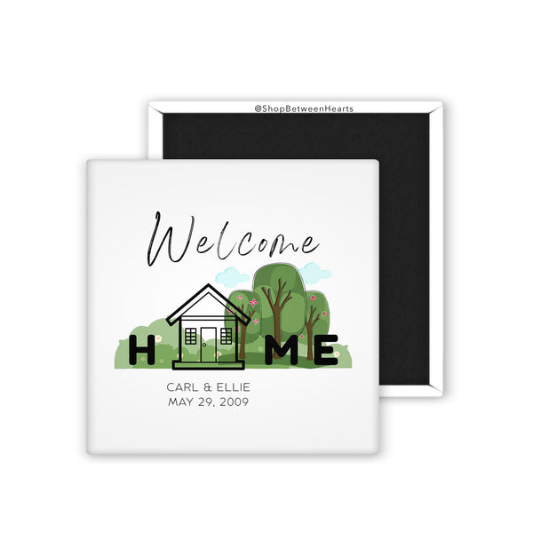 Welcome Home Magnet A